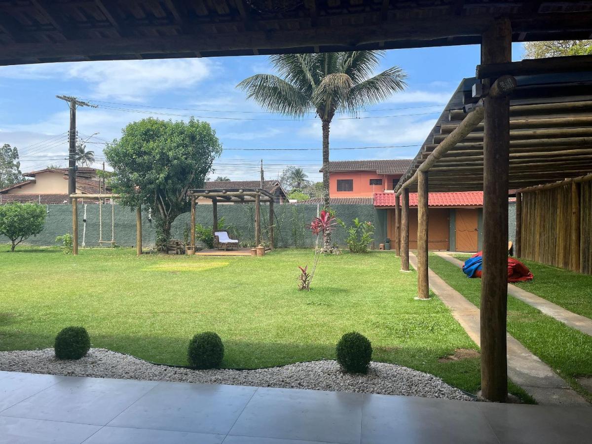Casa Piscina Jardim Ubatuba Vila Exterior foto
