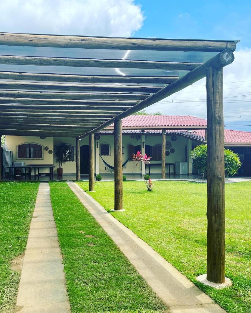 Casa Piscina Jardim Ubatuba Vila Exterior foto