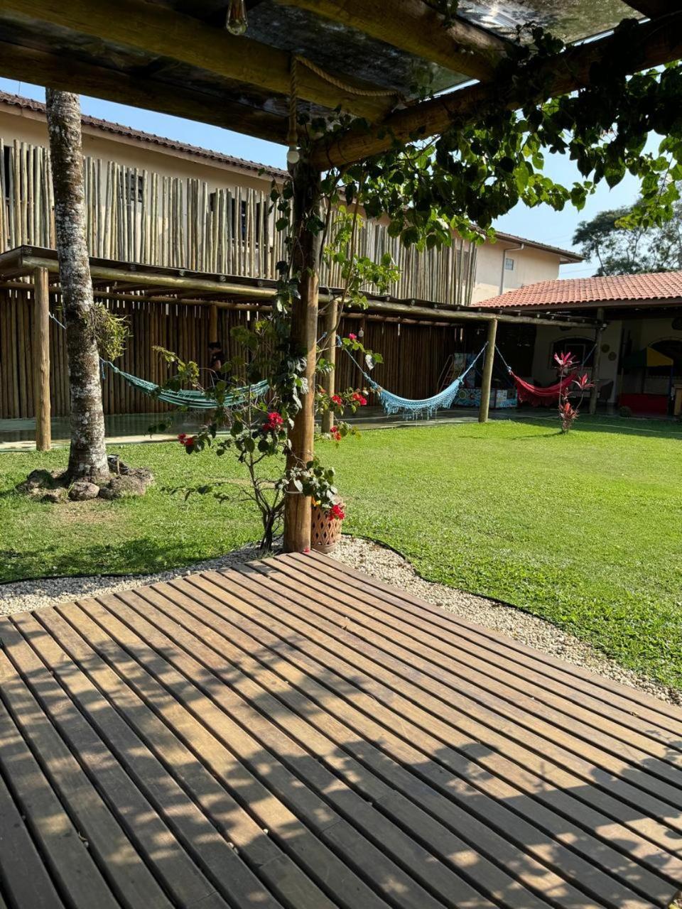 Casa Piscina Jardim Ubatuba Vila Exterior foto