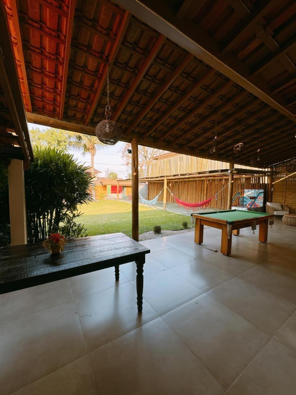 Casa Piscina Jardim Ubatuba Vila Exterior foto